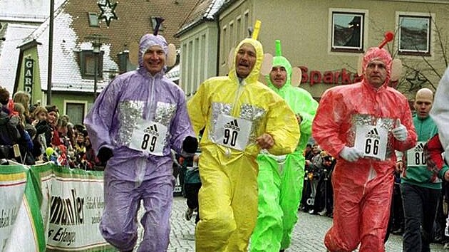 Teletubbies inspiruj� i dosp�l� sportovce