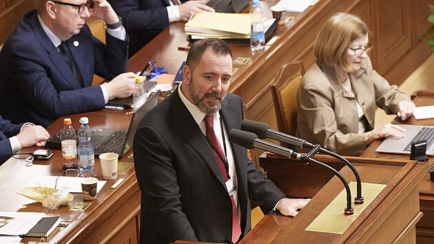 Vysloven� d�v�ry vl�d� �esk� republiky. Na sn�mku Igor �erven� (Motorist� sob�). (14. ledna 2026)