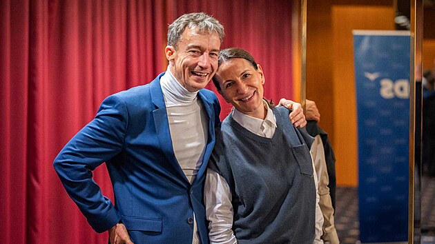 Tom� Portl�k a Alexandra Ud�enija. (14. ledna 2026)