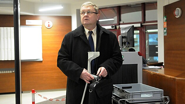 Vladislav Nogol u fr�decko-m�steck�ho soudu. (15. ledna 2026)