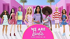 Autistická Barbie s dal�ími panenkami, které mají podle spole�nosti Mattel...