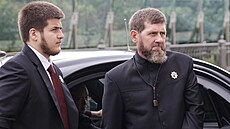 Adam a Ramzan Kadyrov (7. srpna 2025)