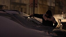 �esko pokryla silná ledovka. Záb�r z Prahy. (13. ledna 2026)