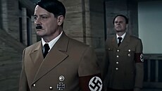 Ze snímku Goebbels (2024). Postavy Adolfa Hitlera a Josepha Goebbelse