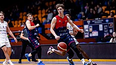 Petr K�ivánek z Basketu Brno b�hem utkání s USK Praha.