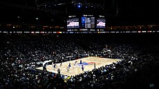 Zápas NBA mezi Orlando Magic a Memphis Grizzlies v Berlín�.