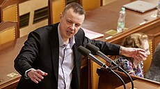 Poslanec Jind�ich Rajchl (za SPD).