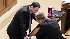 Poslanci v Poslanecké sn�movn� projednávají novelu týkající se pojistného na...