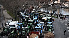 Zem�d�lci v protestují proti obchodní dohod� Mercosur EU s Ji�ní Amerikou,...