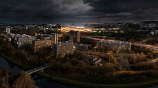 Ostrava p�ipravilo výstavu architektonických návrh� stadionu Nových Bazal�....