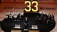 Proslov Zdena Cháry k vy�azení jeho �ísla v Bostonu.