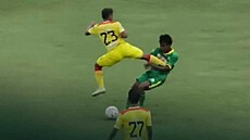 Záb�ry na horový zákrok v Indonésii.