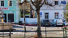 Radnice v Ch�ibské na D��ínsku, kde do�lo ke st�elb�. (19. ledna 2025)