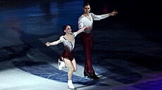 ANNA VALESIOVÁ A MARTIN BIDA�. Deváté místo p�i spole�ném debutu.