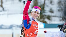 Tereza Vinklárková v Ruhpoldingu