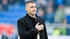 Dlouhodobý hoffenheimský obránce Pavel Kade�ábek se p�ed zápasem proti...