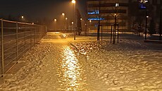 Ledovka v okolí Zli�ína (13. ledna 2026)