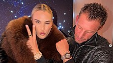 Aryna Sabalenková se svým partnerem Georgiosem Frangulisem. Sv�tová jedni�ka a...