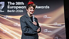 Alice Rohrwacherová b�hem slavnostního ve�era p�i p�edávání Evropských...