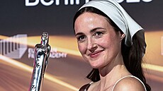 Renate Reinsveová b�hem slavnostního ve�era p�i p�edávání Evropských filmových...