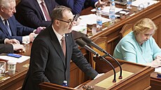 Sch�ze Poslanecké sn�movny. Boris ��astný, ministr pro sport, prevenci a...