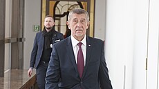 Sch�ze Poslanecké sn�movny. Na snímku premiér Andrej Babi� (ANO). (13. ledna...