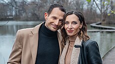 Jana Peroutková a Jakub Podaný. Je�t� jako fotbalista ji po�ádal, aby ho...