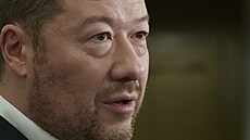 Sch�ze Poslanecké sn�movny. Vyslovení d�v�ry vlád�. Na snímku Tomio Okamura...