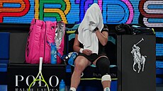 Barbora Krej�íková v prvním kole Australian Open