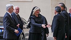 Prezidenta Pavla do Vatikánu doprovodila i první dáma Eva. (19. ledna 2026)