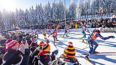 Pro jednou si mohli fanou�ci i biatlonisté vychutnat v n�meckém Oberhofu...