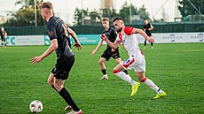 Erik Prekop ze Slavie b�hem p�ípravného zápasu proti Bergenu.