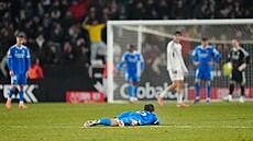 Real Madrid smutní po proh�e v Copa del Rey.