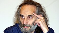 Slovenský komentátor Peter Schutz (21. srpna 2008)