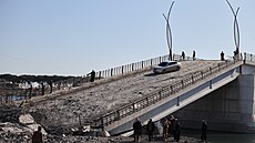 Mezi syrskou armádou a kurdskými silami SDF vypukly nové boje. Snímek pochází z...