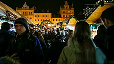 Adventní trhy v �eských Bud�jovicích. (prosinec 2025)