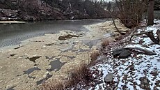 Do �eky Dyje se u Podmy� na Znojemsku dostala kejda z protr�ené jímky. (19....