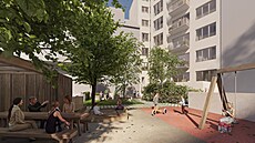 Spole�nost CFIG chce p�estav�t rohový d�m nedaleko podchodu na Karlovin�....