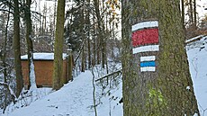 Ze �t�chovic ke Svatojánským proud�m vedla na�e nejstar�í turistická zna�ená...