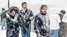 Prahu zasáhlo intenzivní sn�ení. (9. ledna 2026)