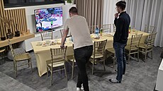 Ligový tým basketbalové Slunety Ústí nad Labem se se�el na ve�e�i u generálního...