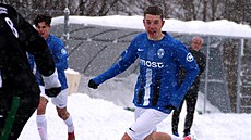 Fotbalista Patrik Horváth z Mostu, syn trenéra Pavla Horvátha.