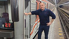 Marek pracuje jako strojvedoucí pra�ského metra