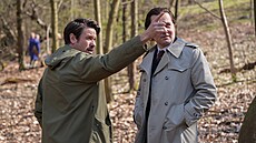 Václav Neu�il a Petr Ln�ni�ka v seriálu Metoda Markovi�: Straka