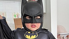 Úto�ník Detroit Red Wings James van Riemsdyk dorazil na utkání proti Montreal...