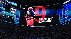 James Harden z LA Clippers posko�il v historické tabulce st�elc� v NBA na...