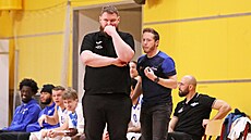 Mat�j Musil (vlevo) a Filip Koukol, trenérské duo BK Olomoucko