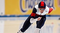 �eská rychlobrusla�ka Nikola Zdráhalová na oválu v Tomaszów� Mazowieckém