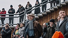 Na Sofijském nám�stí odhalili sochu kocoura Mike�e - populárního maskota...