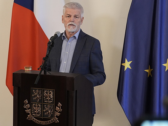 Tisková konference prezidenta Petra Pavla ke komunikaci od místop�edsedy vlády...